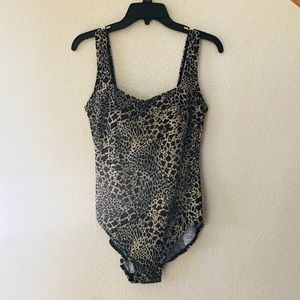 Cheetah Print One Piece